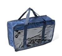 Sew Easy Fat Quarter Bag - Storage for 198 Fat Quarters, Precut Quilting Patchwork Fabrics, Charm Packs Organiser 25 x 46 x 15cm.