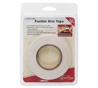 Sew Easy Fusible Bias Tape - Transparent 11mm x 20m Iron On Bias Binding for Decoration in Celtic & Stained Glass Quilts, Sewing, Dressmaking