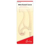 Sew Easy Mini French Curve Template - 19cm / 7.25" Quilting & Patchwork Rule for Applique Sewing, Transparent Acrylic Non-Slip