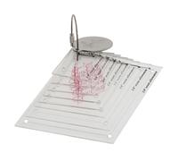 Sew Easy Mini Template - 8 Diamond Set Quilting & Patchwork Rule for Applique Sewing, Transparent Acrylic Non-Slip, 0.75 - 3”