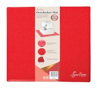 Sew Easy Overlocker Mat – Non-Slip Muffling Mat, Noise & Vibration Reducing, 40 x 40 cm – Red