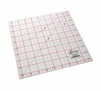 Sew Easy Patchwork Quilt Square Ruler for Dressmaking, Patchwork and Quilting - Clear - 9.5" x 9.5"