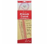 Sew Easy French Curve Template – Metric Quilting & Patchwork Rule – Transparent Acrylic Non-Slip