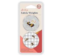 Sew Easy Pattern Fabric Weights - for Sewing, Crafts, Pattern Cutting, Dressmaking, Tailoring, Quilting, 2 x 75g, Bees