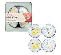 Sew Easy Pattern Fabric Weights - for Sewing, Crafts, Pattern Cutting, Dressmaking, Tailoring, Quilting, 4 x 75g, Daisy
