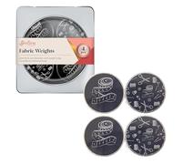 Sew Easy Pattern Fabric Weights - for Sewing, Crafts, Pattern Cutting, Dressmaking, Tailoring, Quilting, 4 x 75g, Notions