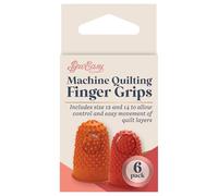 Sew Easy Quilting Finger Grips - Fabric Grips, Finger & Thumb Rubber Grips, Thimble Protection Quilting Gloves