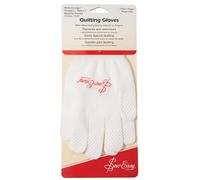 Sew Easy Quilting Gloves - Medium to Large 23.5cm 9” Rubberised Grip Reduced Hand Strain Slimline Elastic Fit, Protection from Pins & Needles for Quilting Sewing Dressmaking