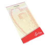 Sew Easy Curved Template - 13.875 x 7.375” Quilting & Patchwork Rule for Applique Sewing, Transparent Acrylic Non-Slip