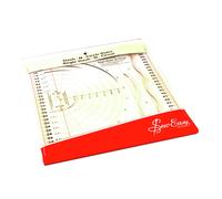 Sew Easy Quilting Patchwork Ruler Square, Rectangle & Triangle Quilters Sewing