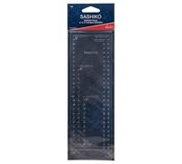 Sew Easy Sashiko Border Ruler - Quilting & Patchwork Rule for Applique Sewing, Transparent Acrylic Non-Slip