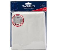 Sew Easy Sashiko Cotton Fabric 1m x 1.42m - Ivory Colour