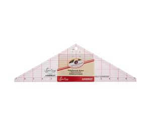 Sew Easy Sewing and Patchwork Ruler - Various Shapes and Sizes, Half Diamond Quilting Ruler 14.5 x 4.5 inch