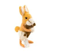 Sew Heart Felt | Baby Rabbit with Bear | Handmade Felt Bunny Ornament | Cute Easter Bunny Decoration | Easter Gift Idea