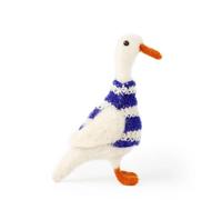 Sew Heart Felt | Dan the Duck | Handmade Needle Felted Duck Ornament, Cute Wool Duck Figurine with Knitted Jumper, Mini Animal Gift, Collectible Keepsake, Home Decor