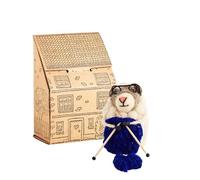 Sew Heart Felt | Knitting Nancy Sheep | Handmade for Mum | Cute Mum Keepsake | Mother’s Day Home Decoration