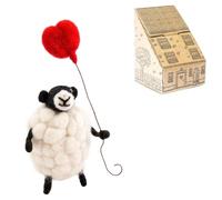 Sew Heart Felt - Sheply Sheep with Heart Balloon- Handmade Gift for Her