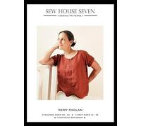 Sew House Seven Paper Sewing Pattern Remy Raglan Top