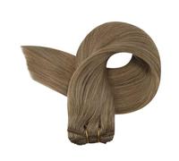 Sew In Bundles Human Hair Natural Straight Remy Hair Weft Weaving 100G Real Hair Extensions Human Hair Easy To Use(22 inches,8)