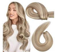 Sew In Hair Extensions Weave Hair Human Bundles Machine Remy Hair 100 Gram Double Weft Soft Straight Human Hair Weft