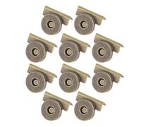 Sew-In Magnetic Fasteners in Pack of 12 - 18mm Clasps, Strong Clasp Set, Durable Metal Component Repair, Easy DIY Craft Accessories in Bulk Quantities, Hidden Buckles