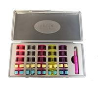 Sew Mate Bobbin Box Kit - Includes Ø21mm Bobbins, Bobbin Clips and Needle Threader