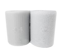 Sew on 100mm Non-Adhesive Back Nylon Strips Fabric Fastener Interlocking Tape,Over 18 Colors(Light Grey,100MM x 1 Yards)