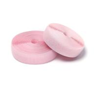 Sew on Hook and Loop Strips 25mm, Non-Adhesive Back Nylon Strips Fabric Fastener, Interlocking Tape for Clothing Sewing Crafts DIY Projects