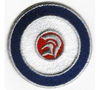 Sew-on Iron-on Embroidered Patch MOD Trojan RAF Roundel Badge