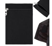 Sew on Pockets Anti-Theft Travel Security Zipper Wallet