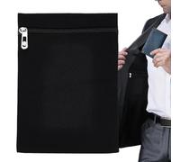 Sew on Pockets | Anti-Theft Travel Wallet with Zipper,Secure Side Pocket,for Jacket Clothes Coat Sweatshirt Shirt Robe Hoodie Sweater