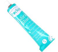 SEW Quick Fabric Glue for Almost All Type Fabrics Extra Strong Adhesive Bonds Quick Machine Washable Dry Cleanable DIY Craft Hemming Patching Soft Toys Card Making