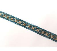 Sew-select Upholstery Chair Braid Gimp Fabric Trim Trimming Edge, Colour: Marine Blue