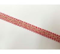 Sew-select Upholstery Chair Braid Gimp Fabric Trim Trimming Edge, Colour: Pink