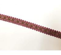 Sew-select Upholstery Chair Braid Gimp Fabric Trim Trimming Edge, Colour: Purple
