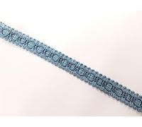 Sew-select Upholstery Chair Braid Gimp Fabric Trim Trimming Edge, Colour: Sky Blue