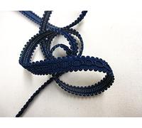 Sew-Select Upholstery Chair Braid Gimp Fabric Trim Trimming Edge (Navy Blue)