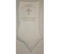 Sew Sew Special Christening/Baptism/Naming Day Personalised Shawl.