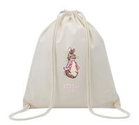 Sew Sew Special Personalised Girls/Boys Peter the Rabbit Drawstring bag (Pink)