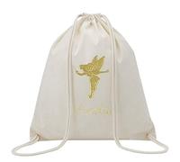 Sew Sew Special Personalised Girls Tinkerbell Drawstring bag