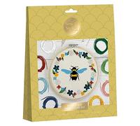 Sew & So On Premium Sewing Bee Embroidery Craft Making Kit, Coloured Threads Create Stunning Designs, for Adults Whether Beginner Or Experienced for Crafts, Includes All Accessories