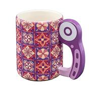 Sew Tasty Rotary Cutter Ceramic Sewing Mug - Novelty Tea & Coffee Cup for Knitting & Crochet Lovers, 500ml