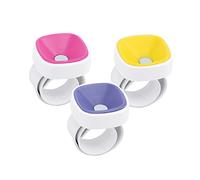 Sew Tech 3 Pack Magnetic Wrist Pin Cushion for Sewing Pins, Strong Magnet Sewing Pin Holder, Wristband Pincushions for Needles, Silicone Braider Band Bracelet for Hair Clips (3 Magnetic Pin Cushions)