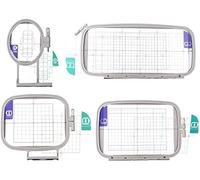 Sew Tech Embroidery Hoops for Brother Innov-is 1250 700E 700EII 750E F440E Embroidery Machine Hoop (4in1-Set)