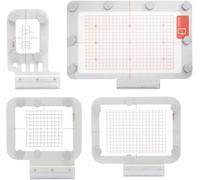 Sew Tech Embroidery Hoops for Brother Innovis NQ1600E NQ1400E NQ3600D Dream Machine 2 VE2200 4000D 1500D V7 V5 VM5200 Babylock Embroidery Machine Hoop (4in1-BM Set)