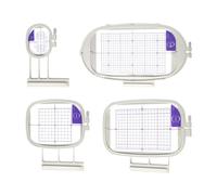 Sew Tech Embroidery Hoops for Brother Innovis NQ1600E NQ1400E NQ3600D Dream Machine 2 VE2200 4000D 1500D V7 V5 VM5200 Babylock Embroidery Machine Hoop (4in1-B Set)