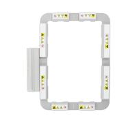 Sew Tech Magnetic Embroidery Hoop for Brother Innovis NQ1700E NQ1600E NQ1400E NQ3600D NV880E Dream Machine 2 XV8550D Quattro 6000D VE2200 Luminaire XP2 XP3 V7 VM5200 Stellaire XE1 XJ1(5"x7", SA439MK)