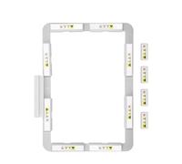 Sew Tech Magnetic Embroidery Hoop for Brother Quattro 6000D 6700D 6750D Luminaire XP1 XP2 XP3 Stellaire XJ1 XE1 Dream Machine XV8500D XV8550D Baby Lock Solaris Altair Meridian (8"x12", SA447MK)