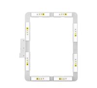 Sew Tech Magnetic Embroidery Hoop for Husqvarna Viking Designer Diamond Deluxe Royale Ruby Topaz Epic Pfaff Creative Sensation Vision Sewing Embroidery Machine Elite Crown 10x8 inch (260x200 mm) Hoops