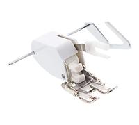 Sewable Open Toe Walking Foot with Adjustable Guide | Fits Low Shank Sewing Machines - Brother, Janome, Singer, and More | Even Feed Foot for Quilting and Sewing Multiple Layers